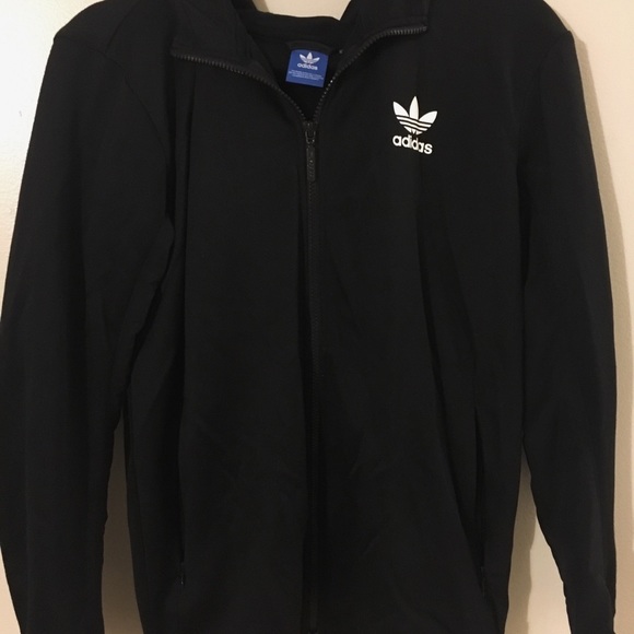ADIDAS Black ‘The Brand with Three Stripes’ Hoodie - Picture 2 of 3